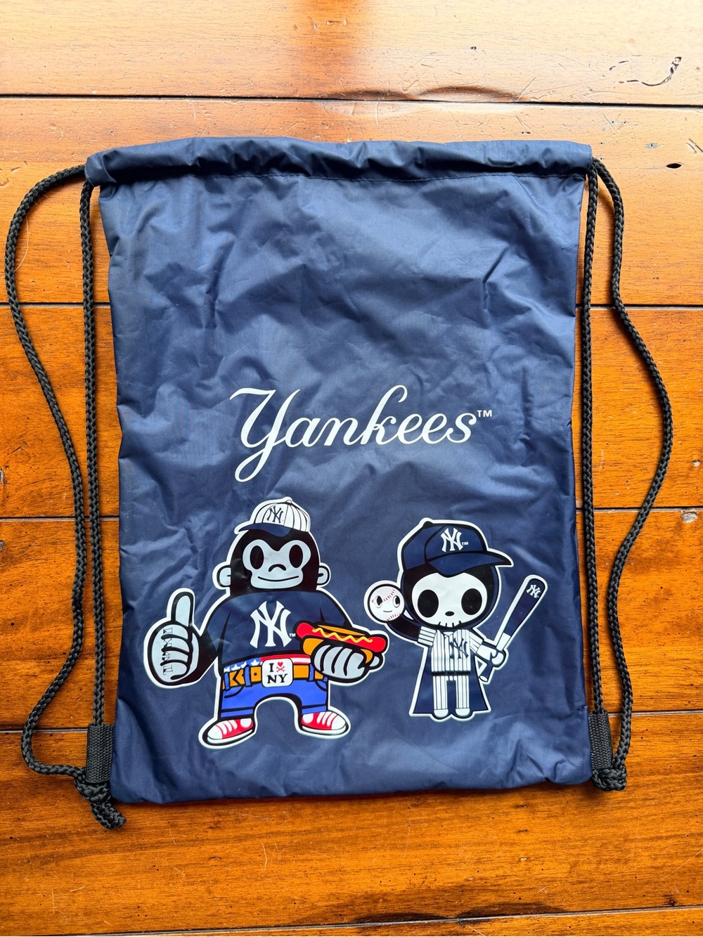 Tokidoki x New York Yankees Official MLB Drawstring Cinch Backpack Bag